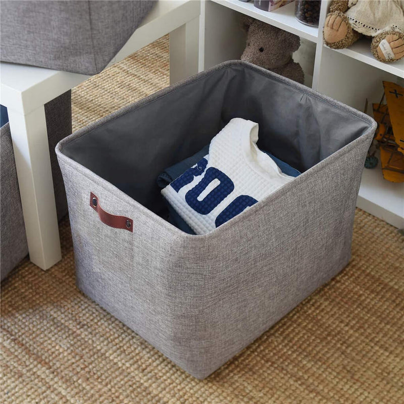 Canvas storage boxes for pillow