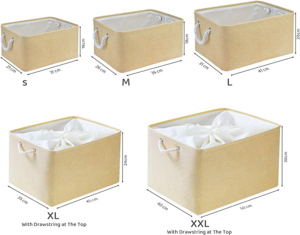 Beige Storage Box