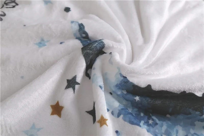 Baby Monthly Milestone Blanket Boy and Girl, Best Shower Gift, Moon and Star - Mangata