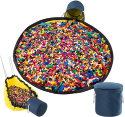 Durable Toy Storage Basket Organizer Bag And Play Mat - Mangata
