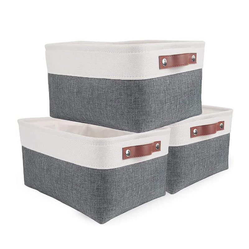 Waterproof Foldable Storage Box coldgrey&white - Mangata